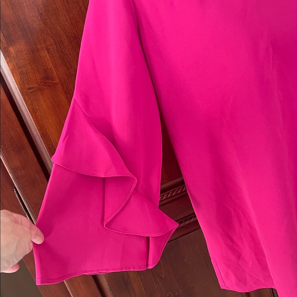 Alfani Bell Sleeve Blouse Size M - Picture 3 of 11